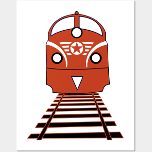 Magyar Train Engine Posters and Art